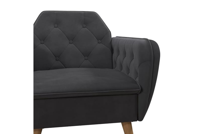 Nojatuoli Teresa Harmaa/Sametti - Novogratz - Huonekalut - Tuoli & nojatuoli - Nojatuoli & lepotuoli - Samettinojatuoli