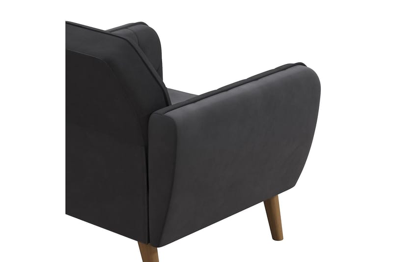 Nojatuoli Teresa Harmaa/Sametti - Novogratz - Huonekalut - Tuoli & nojatuoli - Nojatuoli & lepotuoli - Samettinojatuoli