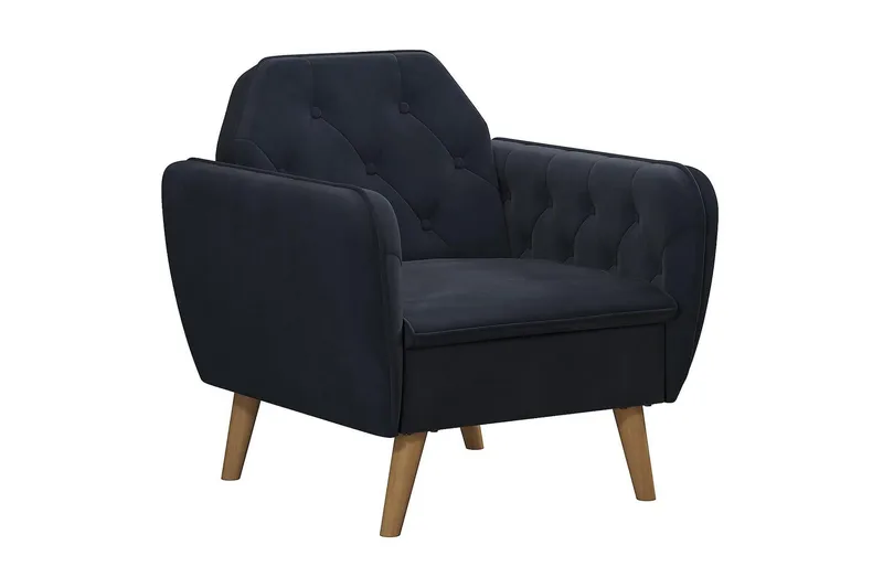 Nojatuoli Teresa Sametti/Sininen, Novogratz