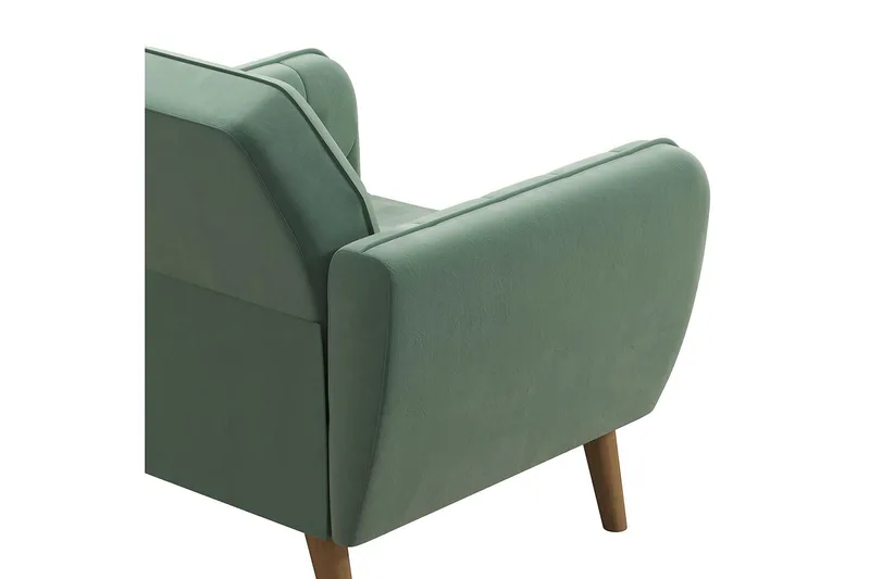 Nojatuoli Teresa Sametti/Vaaleanvihreä - Novogratz - Huonekalut - Tuoli & nojatuoli - Nojatuoli & lepotuoli - Samettinojatuoli
