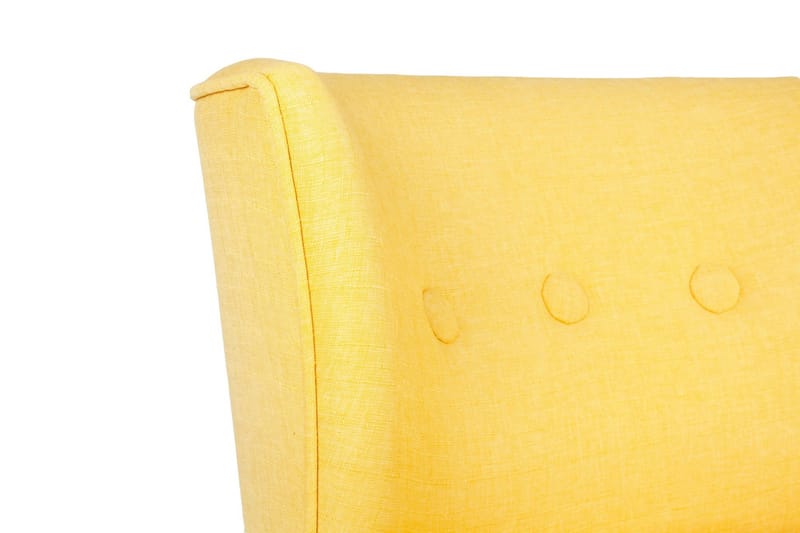 Nojatuoli Terriq Käsinojilla - Keltainen - Huonekalut - Tuoli & nojatuoli - Nojatuoli & lepotuoli