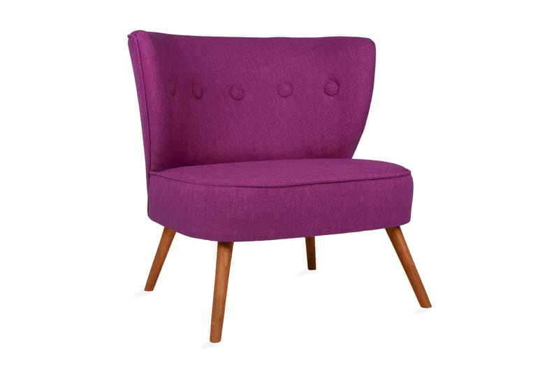 Nojatuoli Terriq Käsinojilla - Liila - Huonekalut - Tuoli & nojatuoli - Nojatuoli & lepotuoli