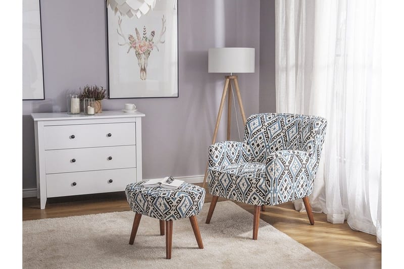 Nojatuoli Tumba - Beige - Huonekalut - Tuoli & nojatuoli - Nojatuoli & lepotuoli