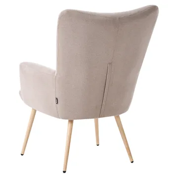 Nojatuoli Vejle - Beige - Huonekalut - Tuoli & nojatuoli - Nojatuoli & lepotuoli