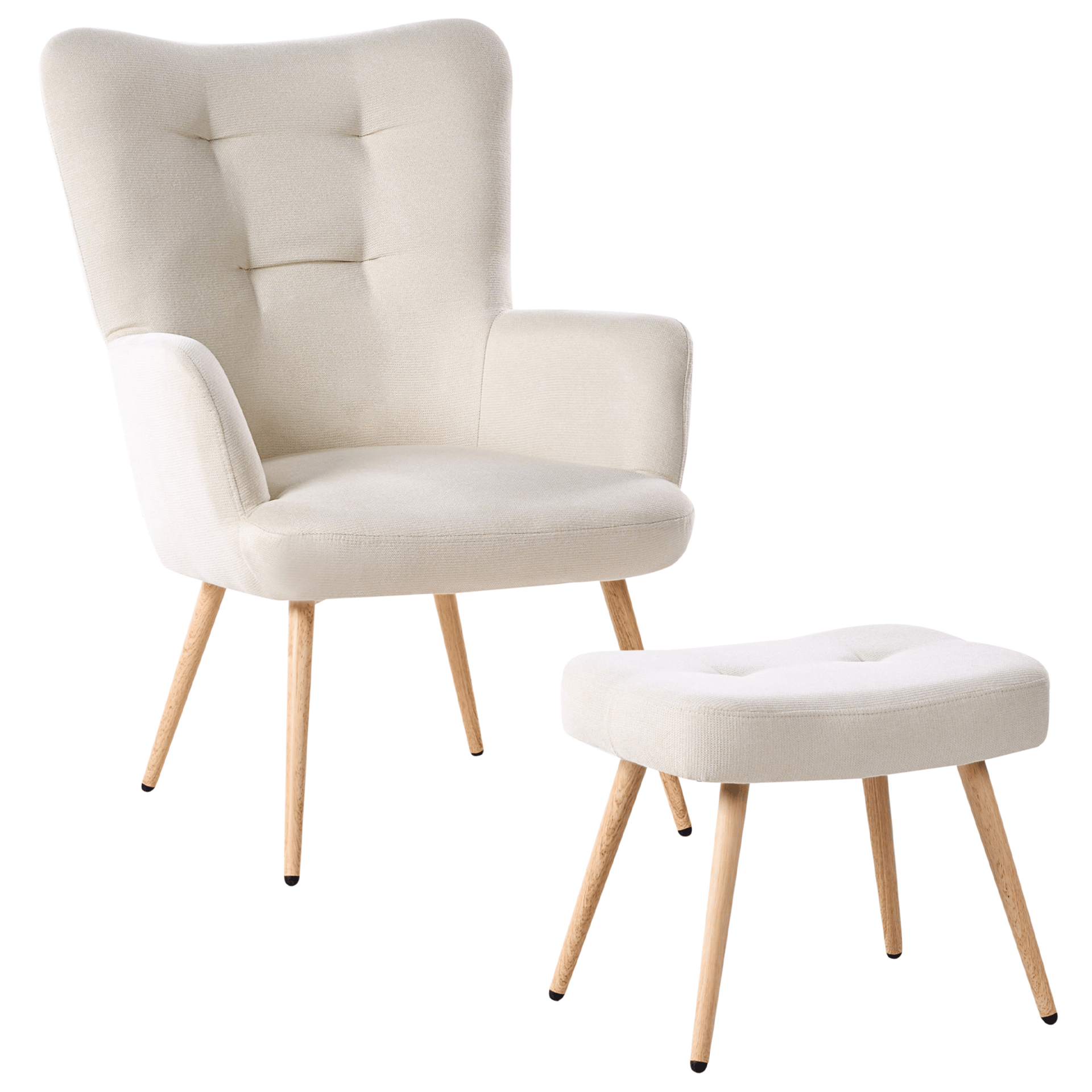 Nojatuoli Vejle - Vaalea beige