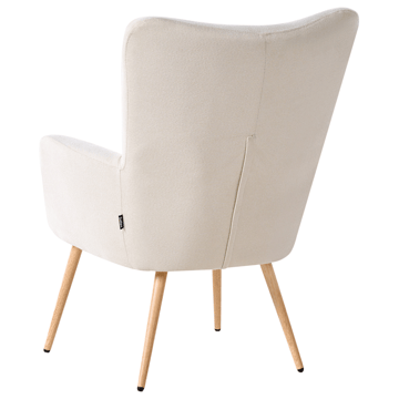 Nojatuoli Vejle - Vaalea beige - Huonekalut - Tuoli & nojatuoli - Nojatuoli & lepotuoli