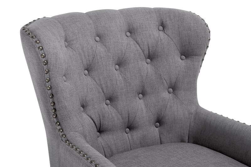 Nojatuoli Viborg II - Harmaa - Huonekalut - Tuoli & nojatuoli - Nojatuoli & lepotuoli