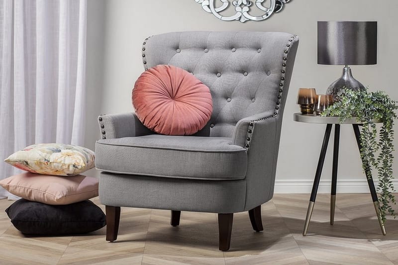 Nojatuoli Viborg II - Harmaa - Huonekalut - Tuoli & nojatuoli - Nojatuoli & lepotuoli