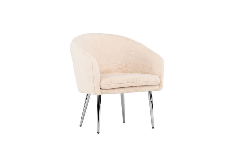Nojatuoli Wanda - Beige - Huonekalut - Tuoli & nojatuoli - Nojatuoli & lepotuoli