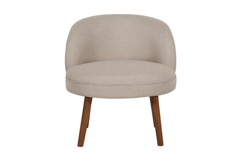 Nojatuoli Wentzlaff Käsinojilla - Beige - Huonekalut - Tuoli & nojatuoli - Nojatuoli & lepotuoli