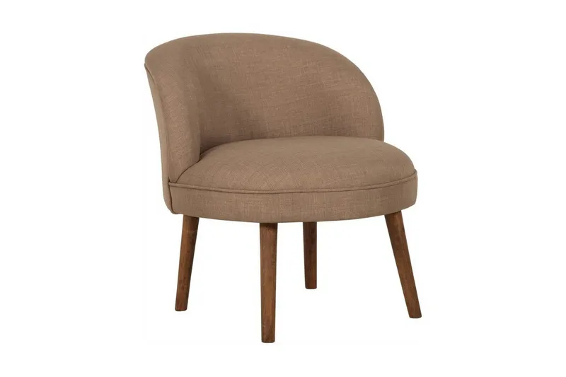 Nojatuoli Wentzlaff Käsinojilla - Ruskea - Huonekalut - Tuoli & nojatuoli - Nojatuoli & lepotuoli