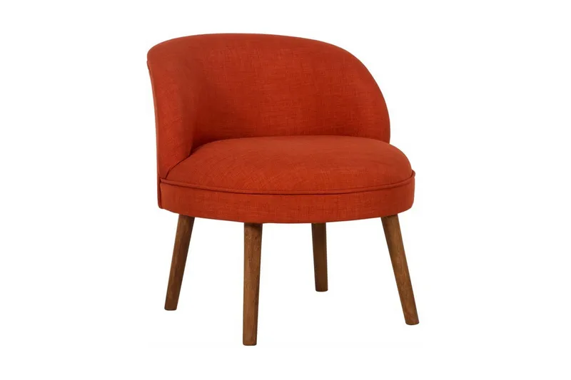 Nojatuoli Wentzlaff Käsinojilla - Punainen - Huonekalut - Tuoli & nojatuoli - Nojatuoli & lepotuoli