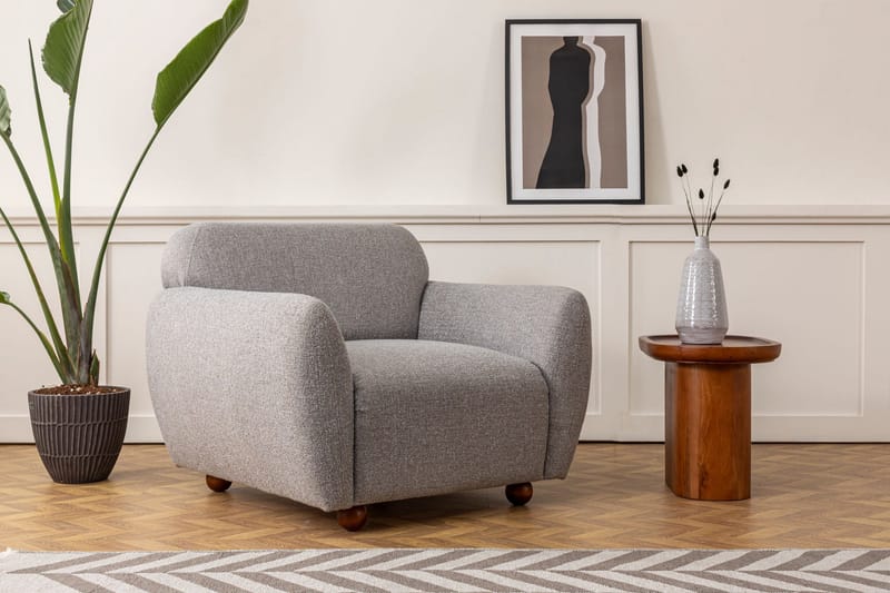 Nojatuoli Windwhistle, Vaaleanharmaa