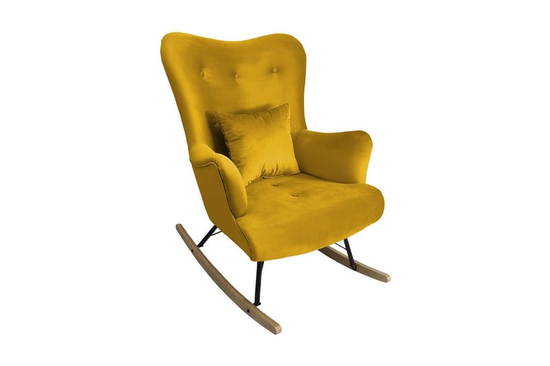 Nojatuoli Witolin, Sametti/Keltainen