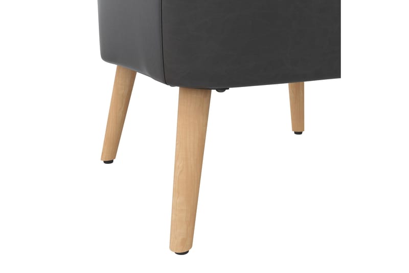 Nojatuoli Wynn Tummanharmaa - Dorel Home - Huonekalut - Tuoli & nojatuoli - Nojatuoli & lepotuoli