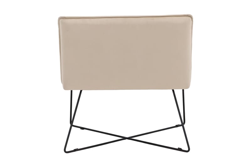 Nojatuoli X - Beige - Huonekalut - Tuoli & nojatuoli - Nojatuoli & lepotuoli