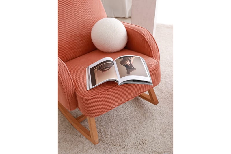 Nojatuoli Yoko - Koralli - Huonekalut - Tuoli & nojatuoli - Pyörivät tuolit & keinutuoli