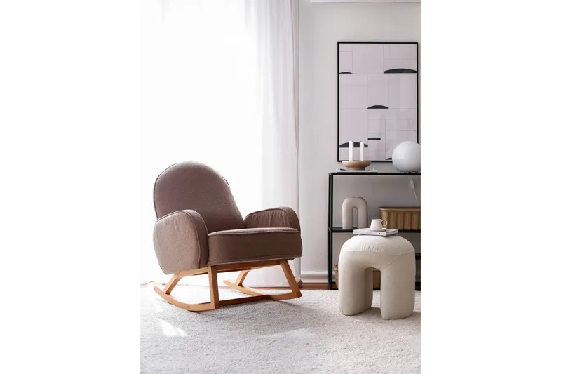 Nojatuoli Yoko, Ruskea