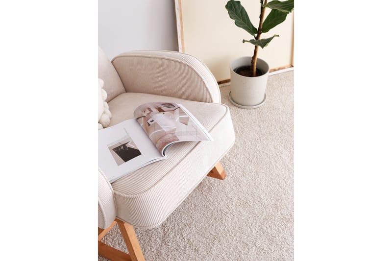 Nojatuoli Yoko - Valkoinen - Huonekalut - Tuoli & nojatuoli - Pyörivät tuolit & keinutuoli