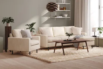 Nojatuoli Peppe - Beige - Huonekalut - Tuoli & nojatuoli - Nojatuoli & lepotuoli - Klubituolit