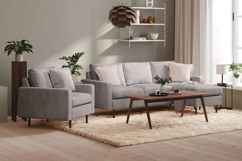 Nojatuoli Peppe - Tummanharmaa - Huonekalut - Tuoli & nojatuoli - Nojatuoli & lepotuoli