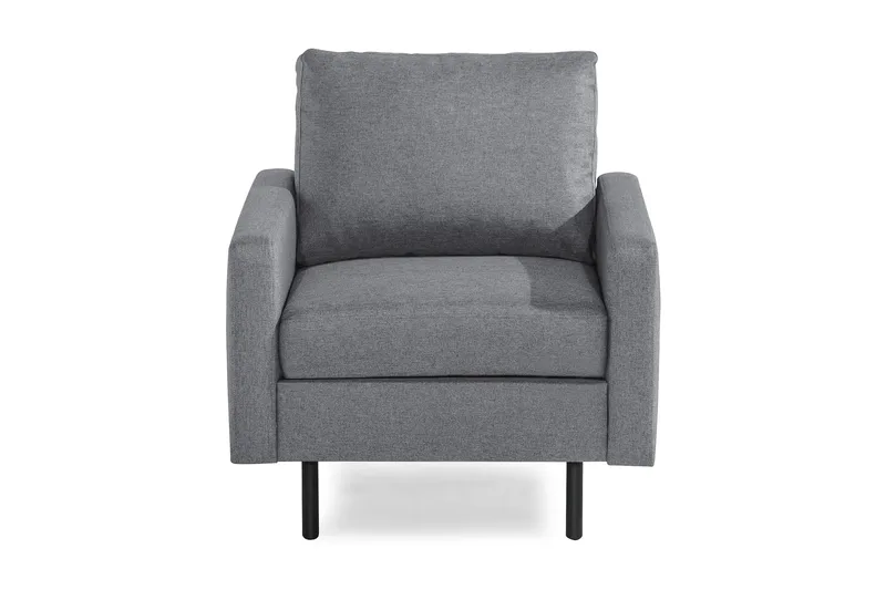 Nojatuoli Peppe - Vaaleanharmaa - Huonekalut - Tuoli & nojatuoli - Nojatuoli & lepotuoli