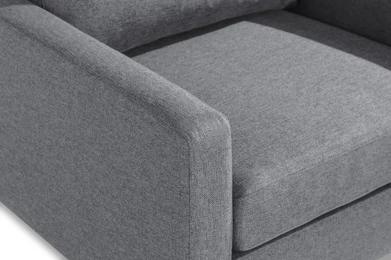 Nojatuoli Peppe - Vaaleanharmaa - Huonekalut - Tuoli & nojatuoli - Nojatuoli & lepotuoli