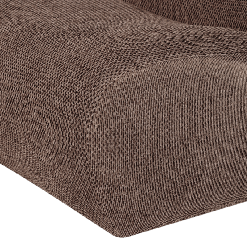 Nojatuoli Nomu - Ruskea melange - Huonekalut - Tuoli & nojatuoli - Nojatuoli & lepotuoli