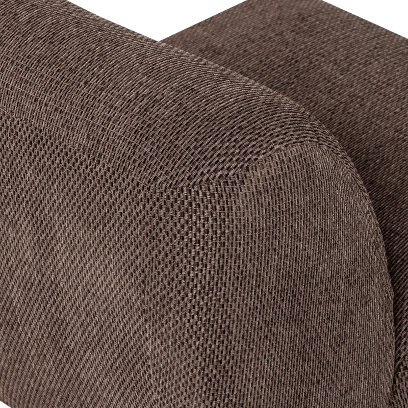 Nojatuoli Nomu - Ruskea melange - Huonekalut - Tuoli & nojatuoli - Nojatuoli & lepotuoli