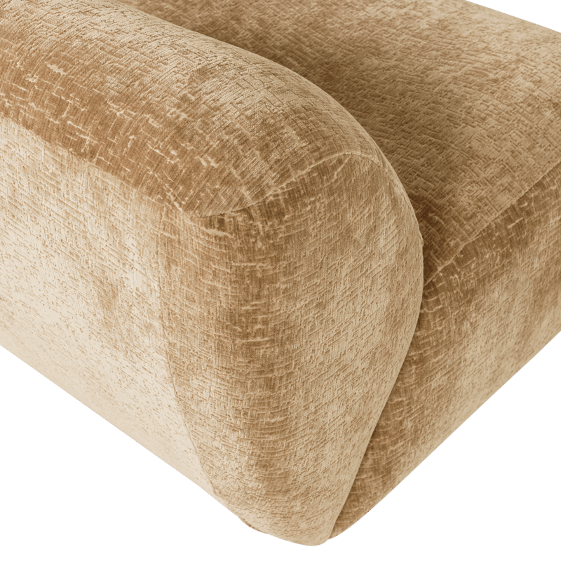 Nojatuoli Nomu - Vaaleankeltainen - Huonekalut - Tuoli & nojatuoli - Nojatuoli & lepotuoli