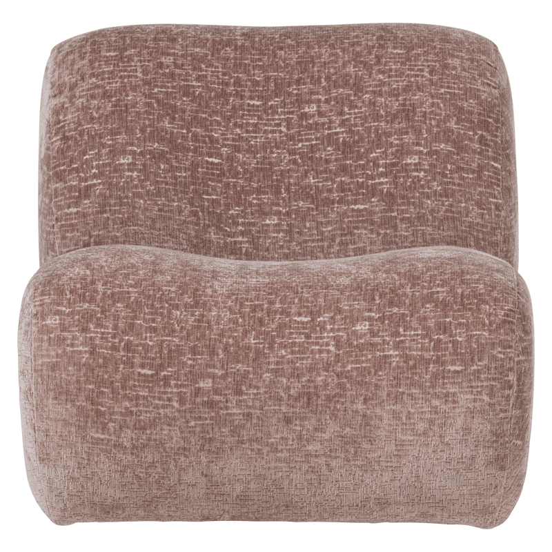 Nojatuoli Nomu - Vaaleanroosa - Huonekalut - Tuoli & nojatuoli - Nojatuoli & lepotuoli