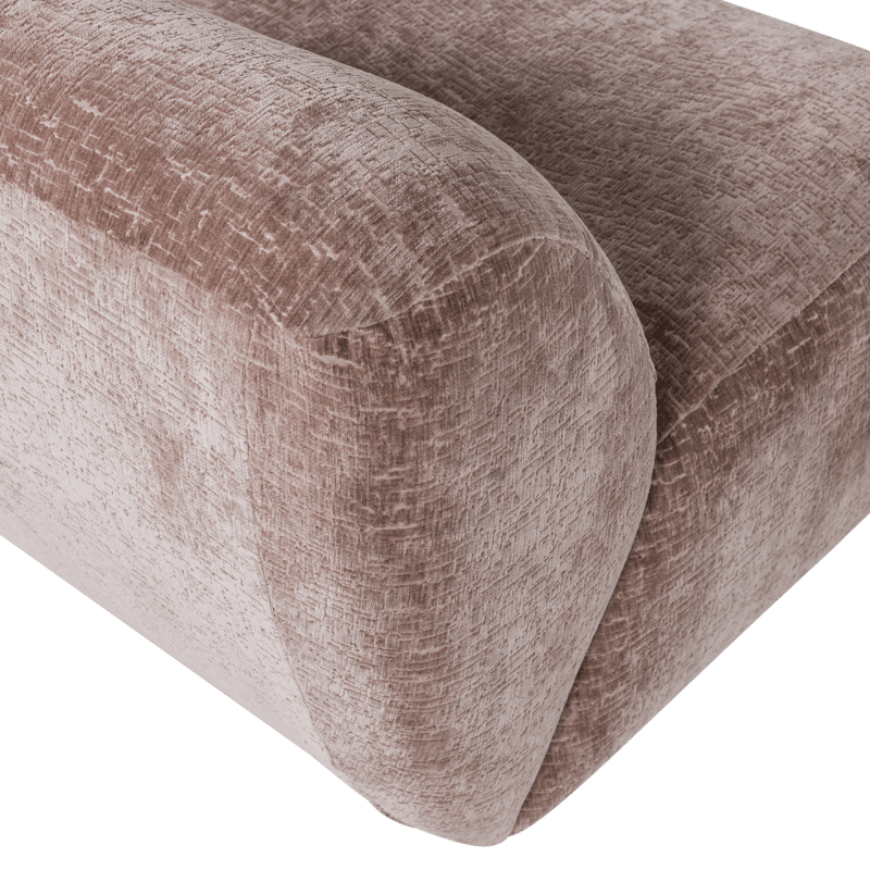 Nojatuoli Nomu - Vaaleanroosa - Huonekalut - Tuoli & nojatuoli - Nojatuoli & lepotuoli