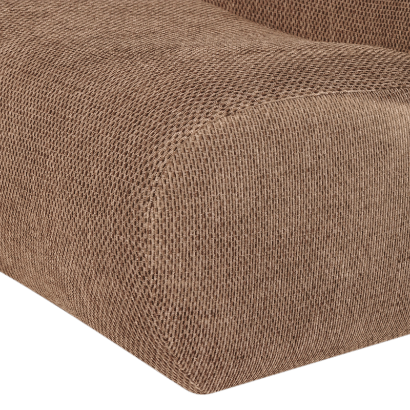 Nojatuoli Nomu - Vaaleanruskea melange - Huonekalut - Tuoli & nojatuoli - Nojatuoli & lepotuoli