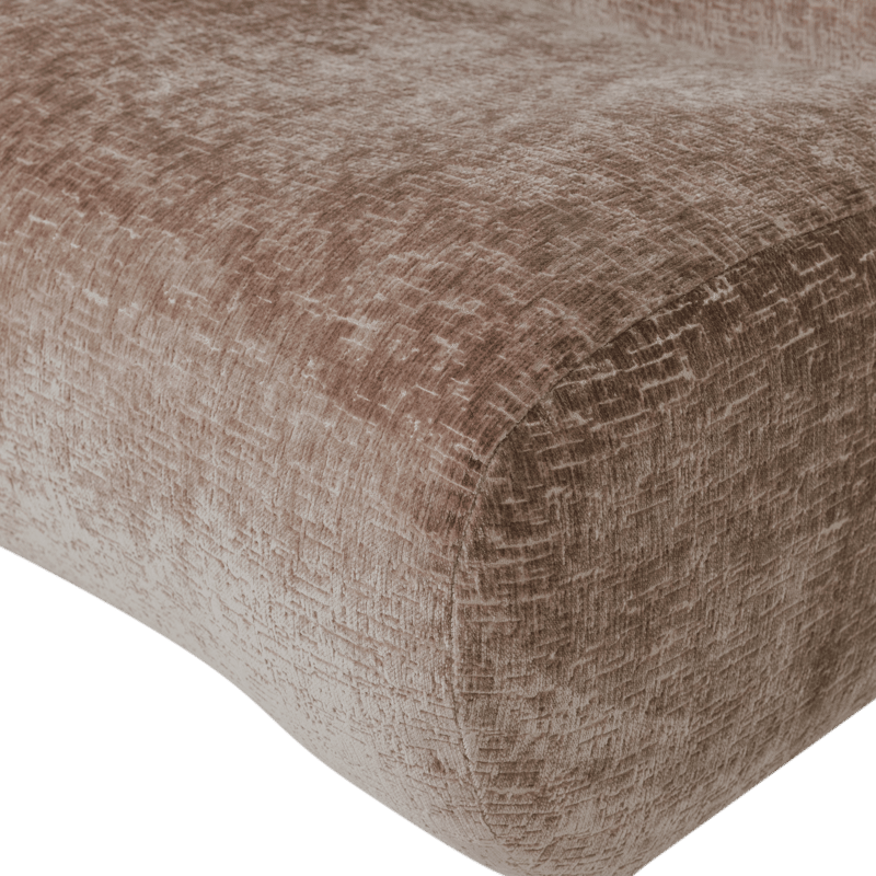 Nojatuoli Nomu - Vaaleanruskea - Huonekalut - Tuoli & nojatuoli - Nojatuoli & lepotuoli