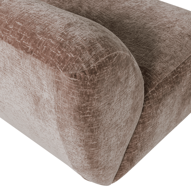 Nojatuoli Nomu - Vaaleanruskea - Huonekalut - Tuoli & nojatuoli - Nojatuoli & lepotuoli