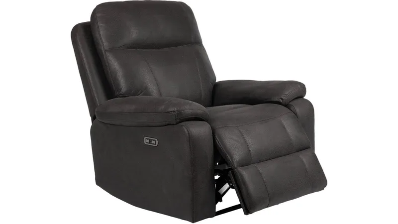 Norvian-recliner-nojatuoli, sähköinen - Musta - Huonekalut - Tuoli & nojatuoli - Nojatuoli & lepotuoli - Mekanismituoli