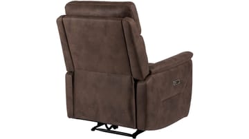 Novira recliner-nojatuoli, sähköinen - Ruskea - Huonekalut - Tuoli & nojatuoli - Nojatuoli & lepotuoli - Mekanismituoli