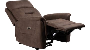 Novira recliner-nojatuoli, sähköinen - Ruskea - Huonekalut - Tuoli & nojatuoli - Nojatuoli & lepotuoli - Mekanismituoli