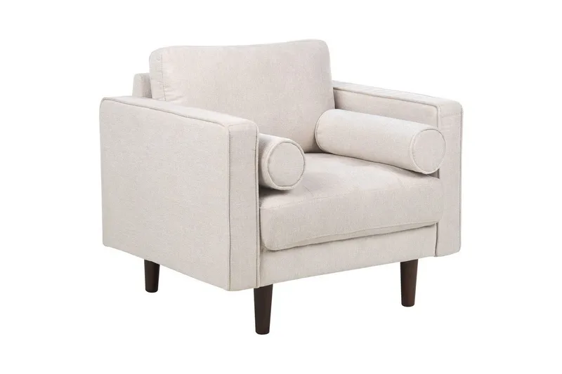 Nojatuoli Nurmo, Beige, tumma puu