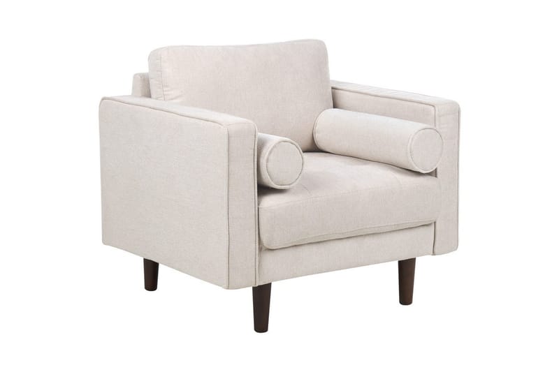 Nojatuoli Nurmo, Beige, tumma puu