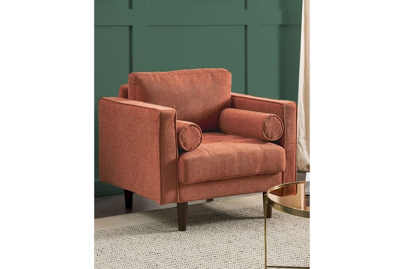 Nojatuoli Nurmo - Ruskea, Tumma puu - Huonekalut - Tuoli & nojatuoli - Nojatuoli & lepotuoli