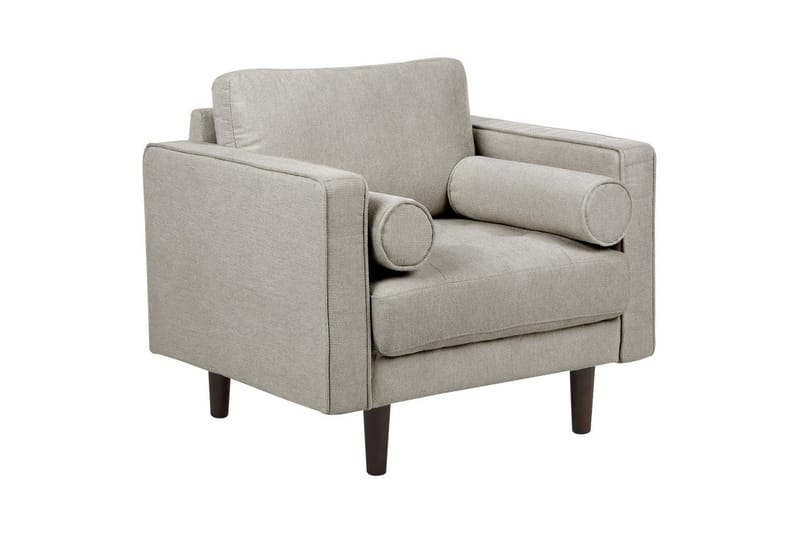 Nojatuoli Nurmo, Taupe, tumma puu