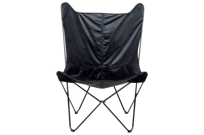 Nojatuoli Nybro - Musta/sametti - Huonekalut - Tuoli & nojatuoli - Nojatuoli & lepotuoli