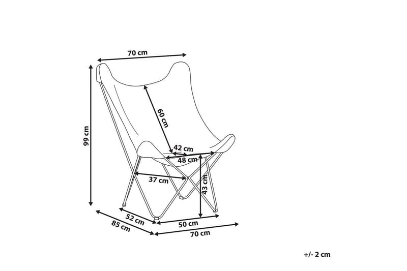Nojatuoli Nybro - Ruskea, Musta/Keinonahka - Huonekalut - Tuoli & nojatuoli - Nojatuoli & lepotuoli