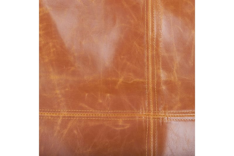 Nojatuoli Nybro - Ruskea, Musta/Keinonahka - Huonekalut - Tuoli & nojatuoli - Nojatuoli & lepotuoli