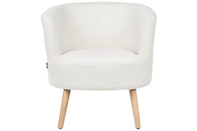 Nojatuoli Odenzen Valkoinen/vaalea puu - Valkoinen/vaalea puu - Huonekalut - Tuoli & nojatuoli - Nojatuoli & lepotuoli