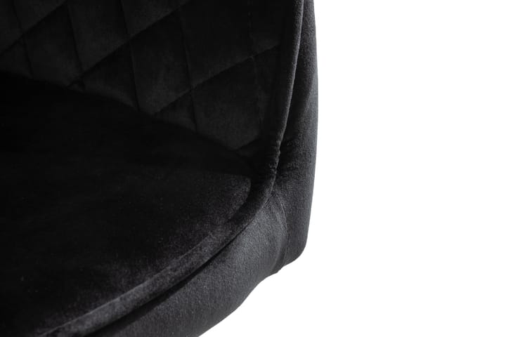 Nojatuoli Olingdal - Musta/Musta - Ruokapöydän tuolit - Meikkituoli - Käsinojallinen tuoli