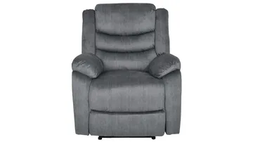 Olvani recliner-nojatuoli kankaasta, sähköinen - Harmaa - Huonekalut - Tuoli & nojatuoli - Nojatuoli & lepotuoli - Mekanismituoli