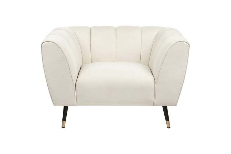 Nojatuoli Orsta - Beige, musta, kulta - Huonekalut - Tuoli & nojatuoli - Nojatuoli & lepotuoli