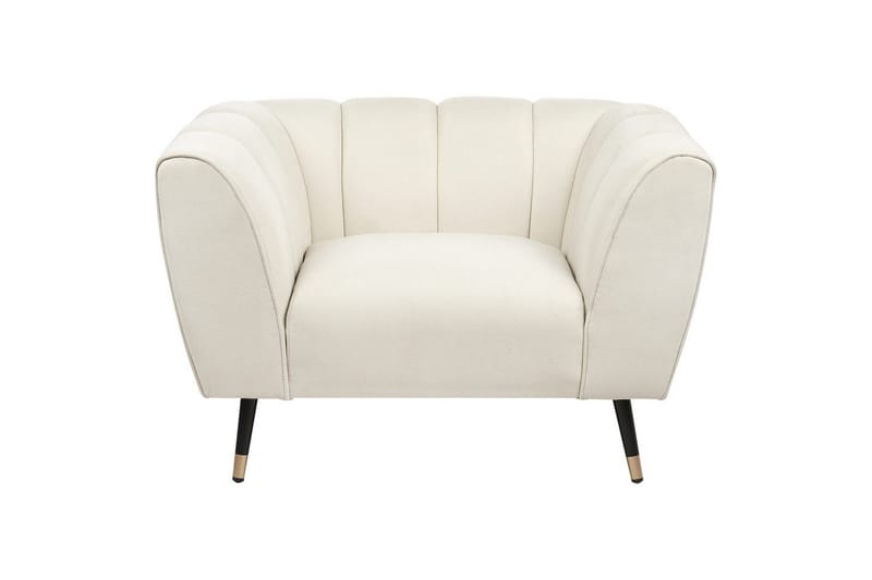 Nojatuoli Orsta - Beige, musta, kulta - Huonekalut - Tuoli & nojatuoli - Nojatuoli & lepotuoli